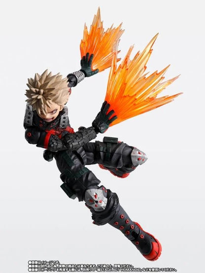 EN STOCK Figura Katsuki Bakugo (The Beginning) - My Hero Academia - S.H. Figuarts marca Bandai Namco escala 1/12