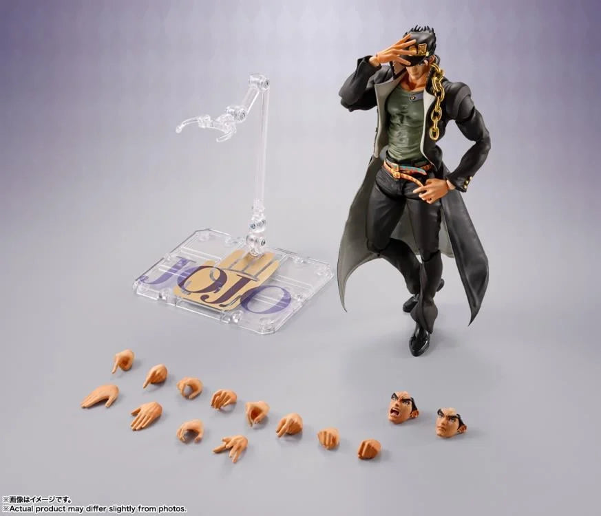 [EN STOCK] Figura Jotaro Kujo - JoJo's Bizarre Adventure: Stardust Crusaders - S.H.Figuarts marca Bandai Namco escala 1/12
