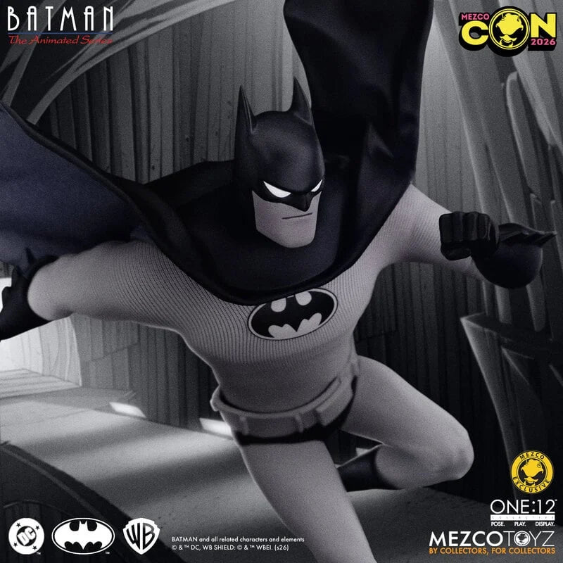 Pedido Figura BATMAN (Noir Edition) EXCLUSIVE - Batman: The Animated Series - One:12 Collective marca Mezco Toyz 76393 escala 1/12