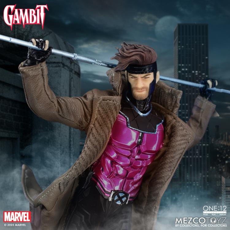 Pedido Figura GAMBIT - Marvel - One:12 Collective marca Mezco Toyz 77290 escala 1/12