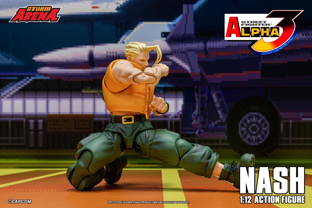 Preventa Figura NASH (Storm Arena) - Street Fighter Alpha 3 marca Storm Collectibles SFSA05 escala 1/12