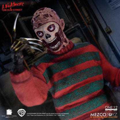Pedido Figura Freddy Krueger: A Nightmare on Elm Street - One:12 Collective marca Mezco Toyz 77390 escala 1/12