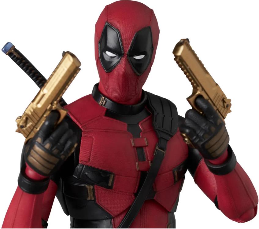 Preventa Figura Deadpool (con Dogpool) - Deadpool & Wolverine - MAFEX No. 284 marca Medicom Toy escala 1/12