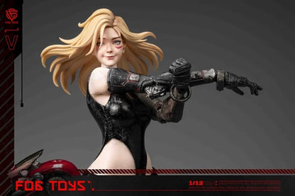 Preventa Figura y Vehículo Biker Girl (set) - Fantasy Alphabet Series V marca Fog Toys EA-03 escala 1/12