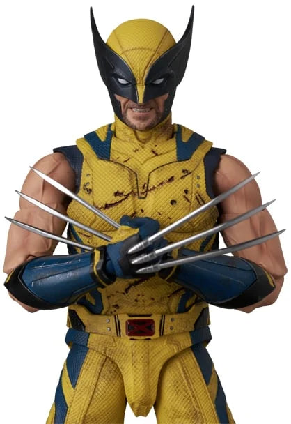 Preventa Figura Wolverine (Damage version) - Deadpool & Wolverine - MAFEX No. 291 marca Medicom Toy escala 1/12