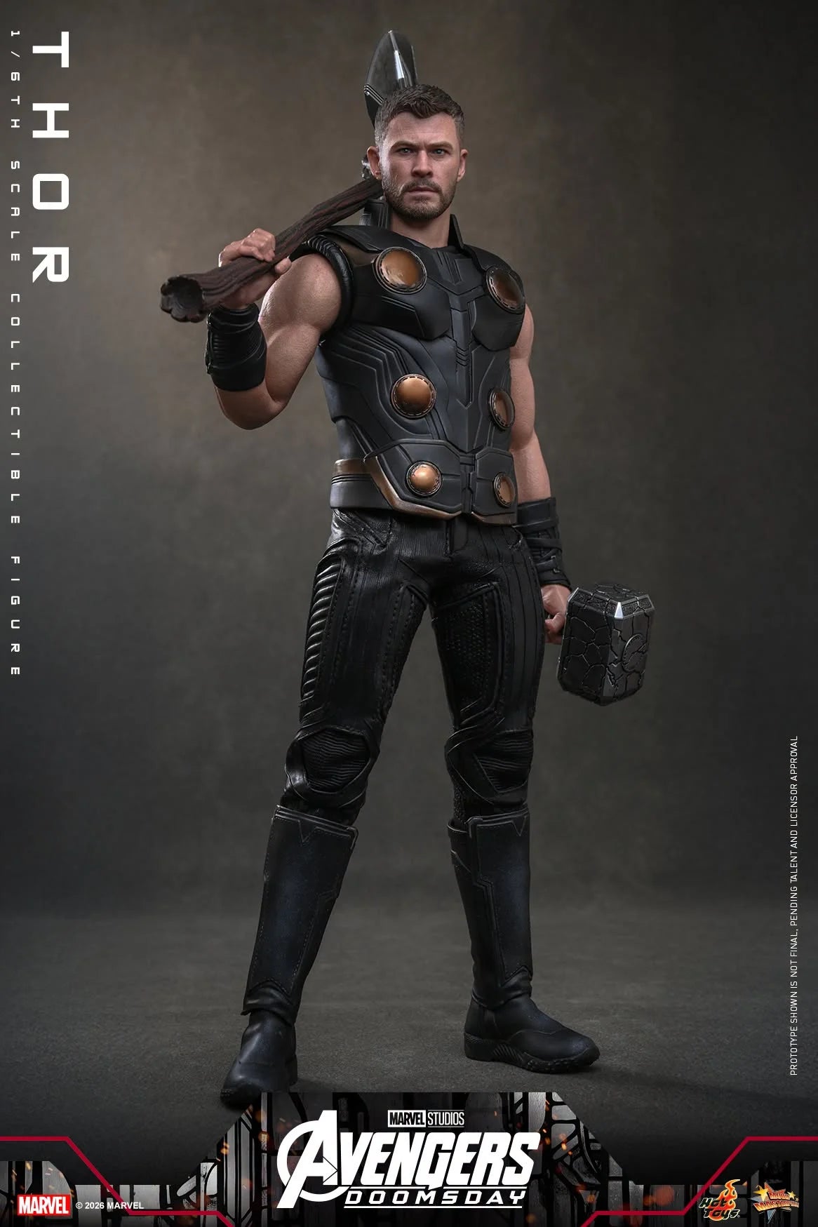 Preventa Figura THOR - Avengers: Doomsday marca Hot Toys MM918 escala 1/6