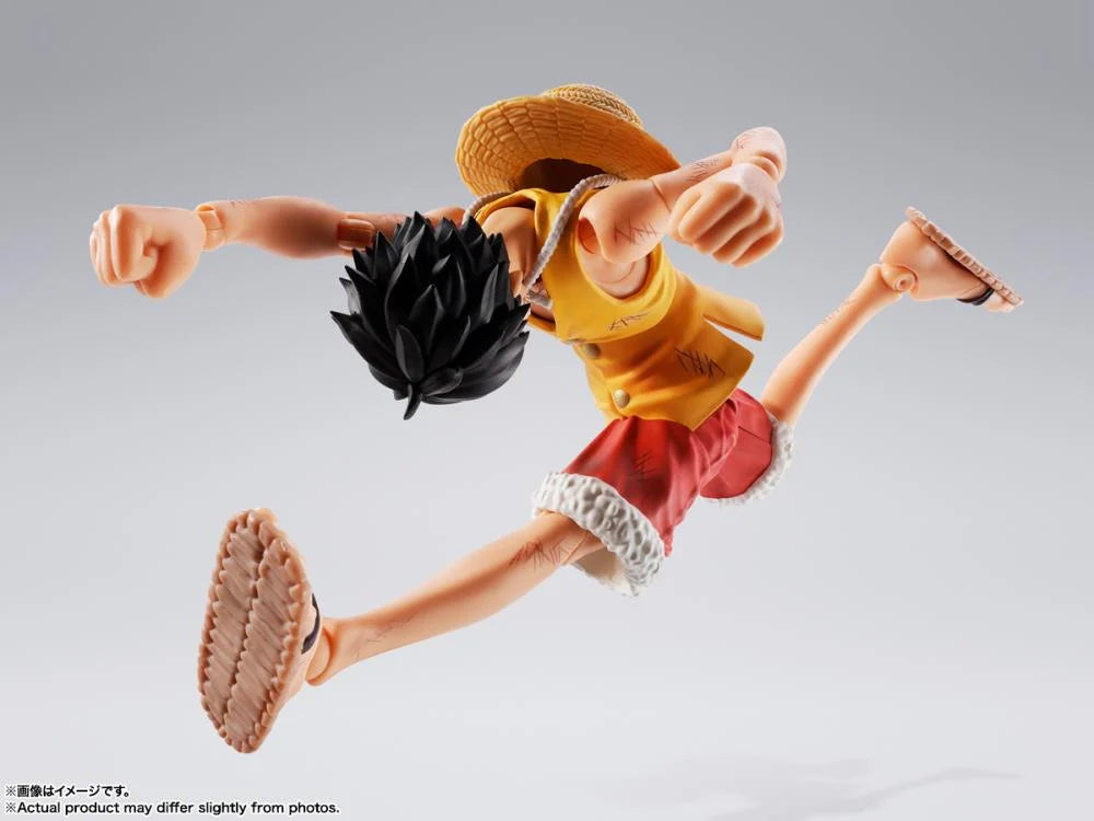 [EN STOCK] Figura Monkey D. Luffy (Summit War of Marineford) - One Piece - S.H.Figuarts marca Bandai Namco escala 1/12