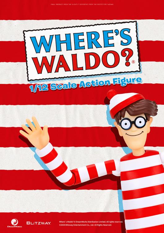 Pedido Figura Waldo - Where´s Waldo? marca Blitzway 5PRO-MG-20302 escala 1/12 (relanzamiento)