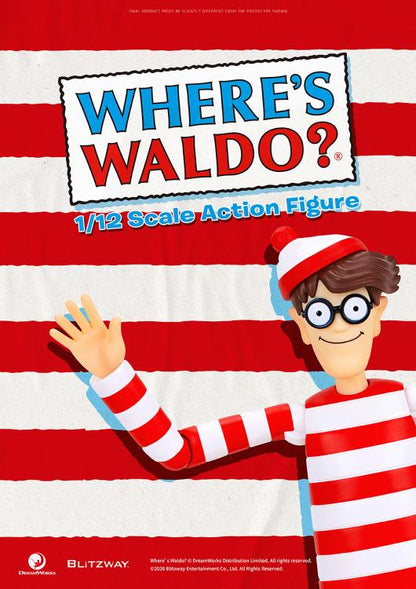 Pedido Figura Waldo - Where´s Waldo? marca Blitzway 5PRO-MG-20302 escala 1/12 (relanzamiento)