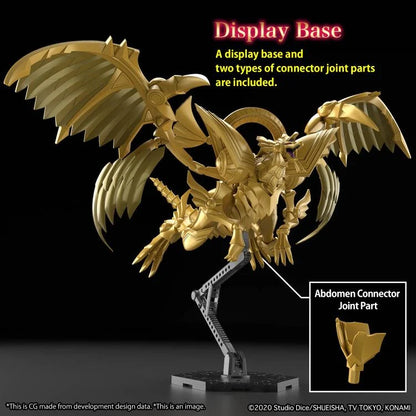 [EN STOCK] Model Kit - Egyptian God The Winged Dragon of RA - Yu-Gi-Oh! Figure-rise Standard Amplified marca Bandai (23.5 cm) (Copia)