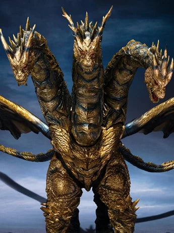 Preventa Figura Keizer Ghidorah - Godzilla: Final Wars (2004) - S.H.MonsterArts marca Bandai Namco (55 cm)