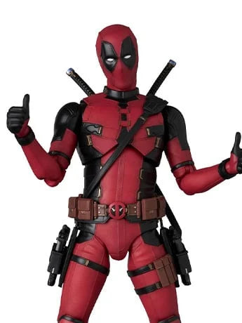 Preventa Figura Deadpool (con Dogpool) - Deadpool & Wolverine - MAFEX No. 284 marca Medicom Toy escala 1/12