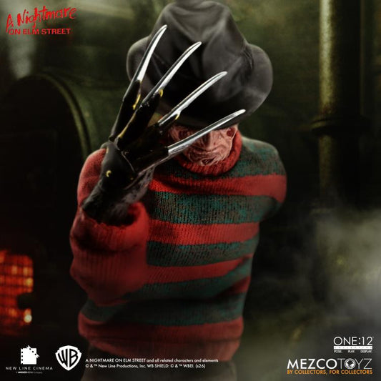 Pedido Figura Freddy Krueger: A Nightmare on Elm Street - One:12 Collective marca Mezco Toyz 77390 escala 1/12