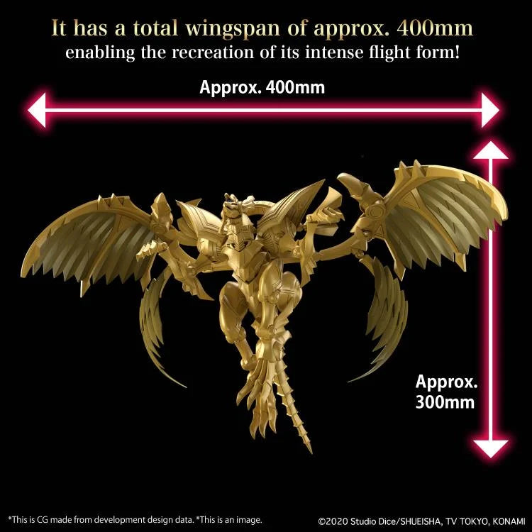 [EN STOCK] Model Kit - Egyptian God The Winged Dragon of RA - Yu-Gi-Oh! Figure-rise Standard Amplified marca Bandai (23.5 cm) (Copia)