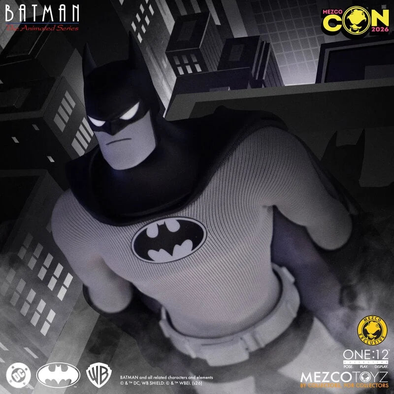 Pedido Figura BATMAN (Noir Edition) EXCLUSIVE - Batman: The Animated Series - One:12 Collective marca Mezco Toyz 76393 escala 1/12