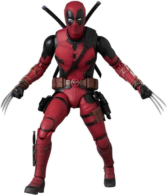 Preventa Figura Deadpool (con Dogpool) - Deadpool & Wolverine - MAFEX No. 284 marca Medicom Toy escala 1/12
