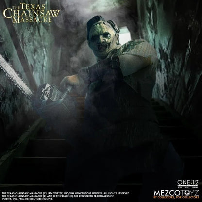 Pedido Figura  Leatherface - The Texas Chainsaw Massacre (2003) - One:12 Collective marca Mezco Toyz 77526 escala 1/12