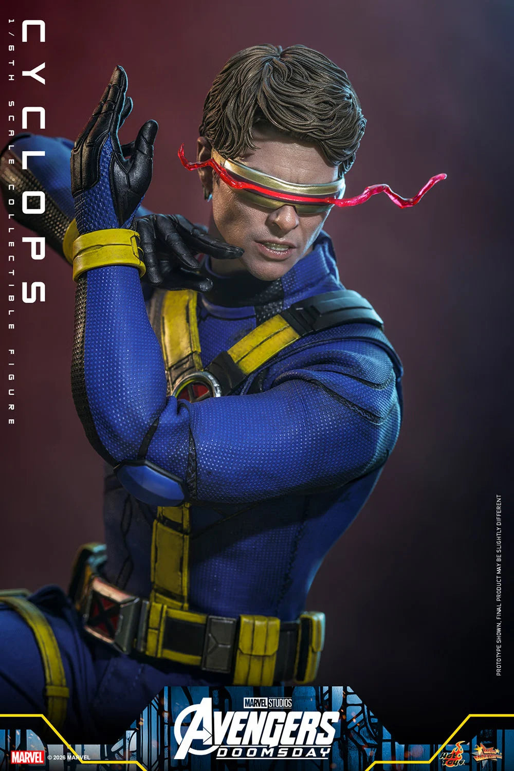 Preventa Figura CYCLOPS - Avengers: Doomsday marca Hot Toys MM908 escala 1/6