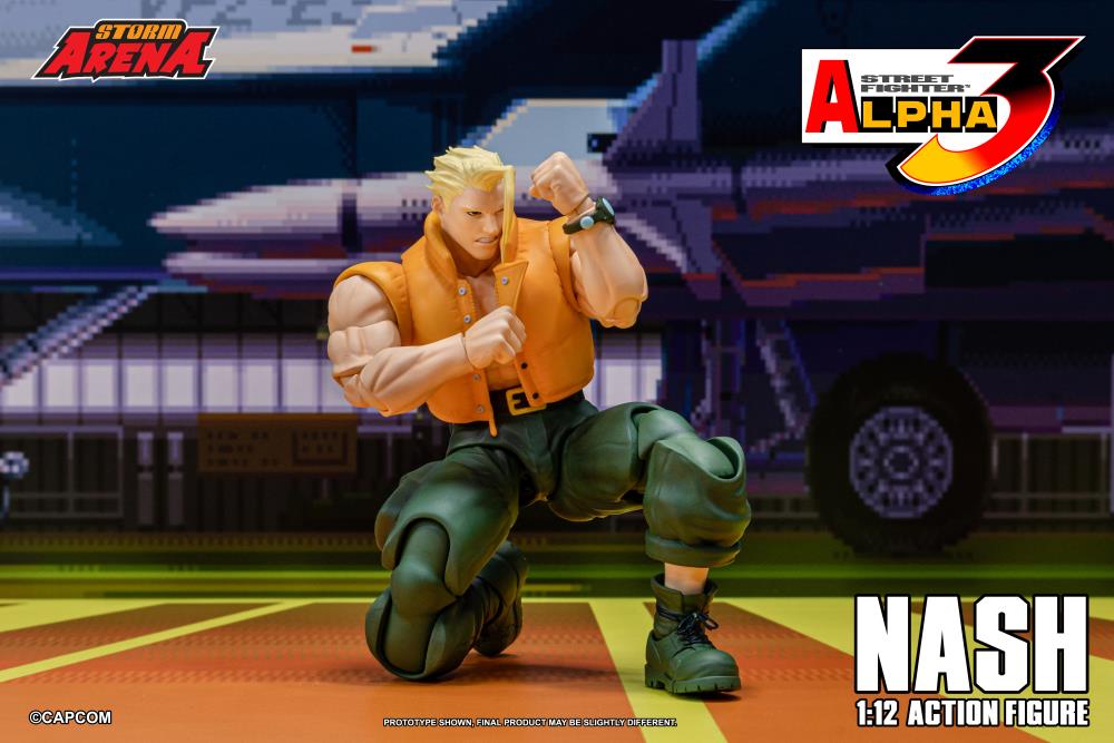 Preventa Figura NASH (Storm Arena) - Street Fighter Alpha 3 marca Storm Collectibles SFSA05 escala 1/12