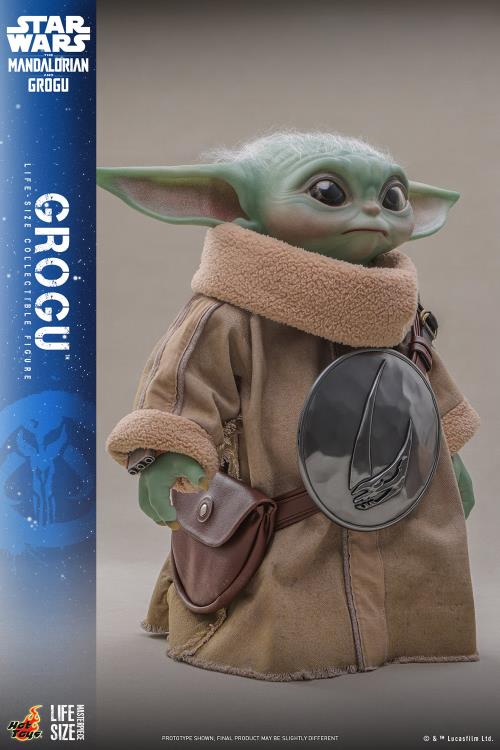Preventa Figura GROGU (Tamaño real) - Star Wars: The Mandalorian & Grogu marca Hot Toys LMS016 escala real 1/1