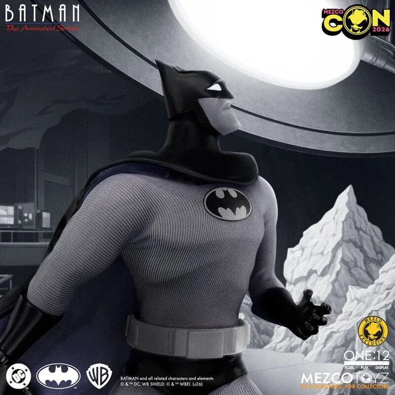 Pedido Figura BATMAN (Noir Edition) EXCLUSIVE - Batman: The Animated Series - One:12 Collective marca Mezco Toyz 76393 escala 1/12