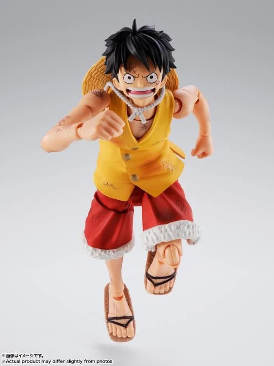 [EN STOCK] Figura Monkey D. Luffy (Summit War of Marineford) - One Piece - S.H.Figuarts marca Bandai Namco escala 1/12