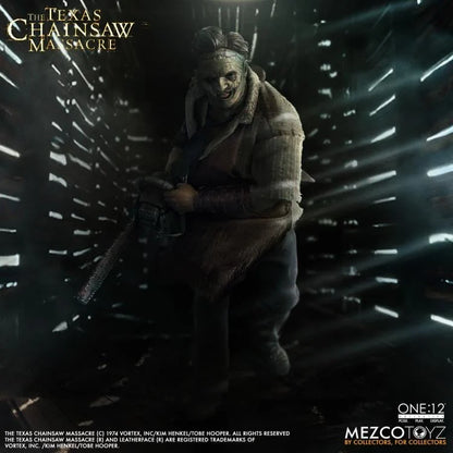 Pedido Figura  Leatherface - The Texas Chainsaw Massacre (2003) - One:12 Collective marca Mezco Toyz 77526 escala 1/12