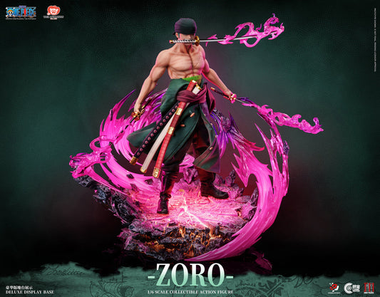 Preventa Figura ZORO (Deluxe Version) - One Piece marca Pixel Poses PP-200595 escala 1/6