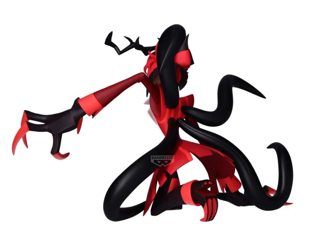 EN STOCK Estatua ALASTOR (Radio Demon Version) - Hotel Hazbin - Banpresto marca Bandai Namco