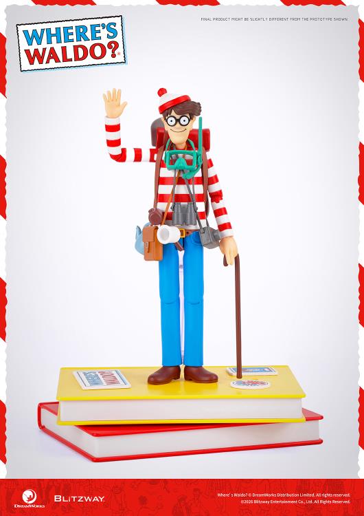 Preventa Figura Waldo - Where´s Waldo? marca Blitzway 5PRO-MG-20302 escala 1/12 (relanzamiento)