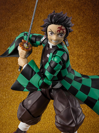 Pedido Figura Tanjiro Kamado (Battle in the Infinity Castle version) - Demon Slayer: Kimetsu no Yaiba - S.H.Figuarts marca Bandai Spirits escala pequeña 1/12