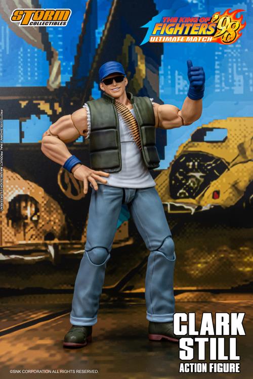 Pedido Figura Clark Still - The King of Fighters '98 Unlimited Match marca Storm Collectibles SKKF17 escala 1/12