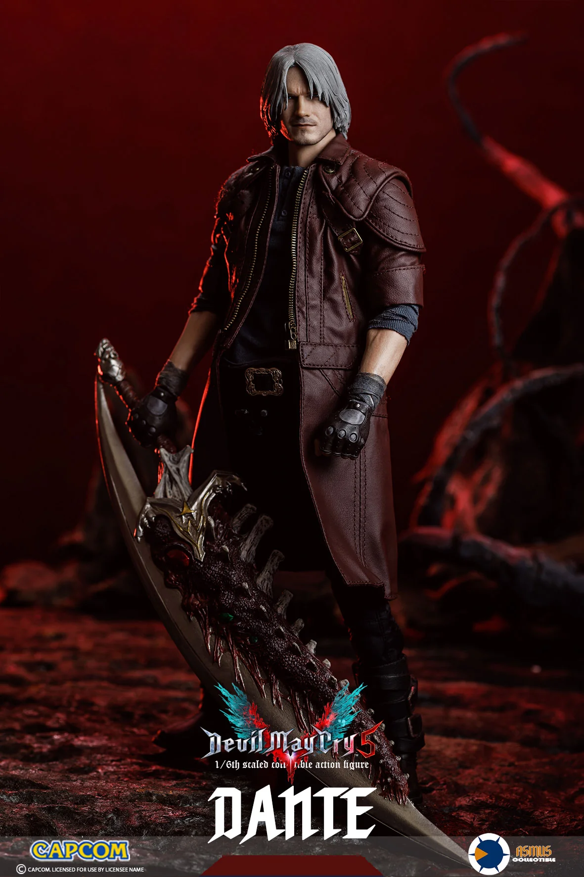 Preventa Figura Dante (DMC V) (Luxury version) - Devil May Cry V marca Asmus Toys DMC502LUX escala 1/6 (relanzamiento)