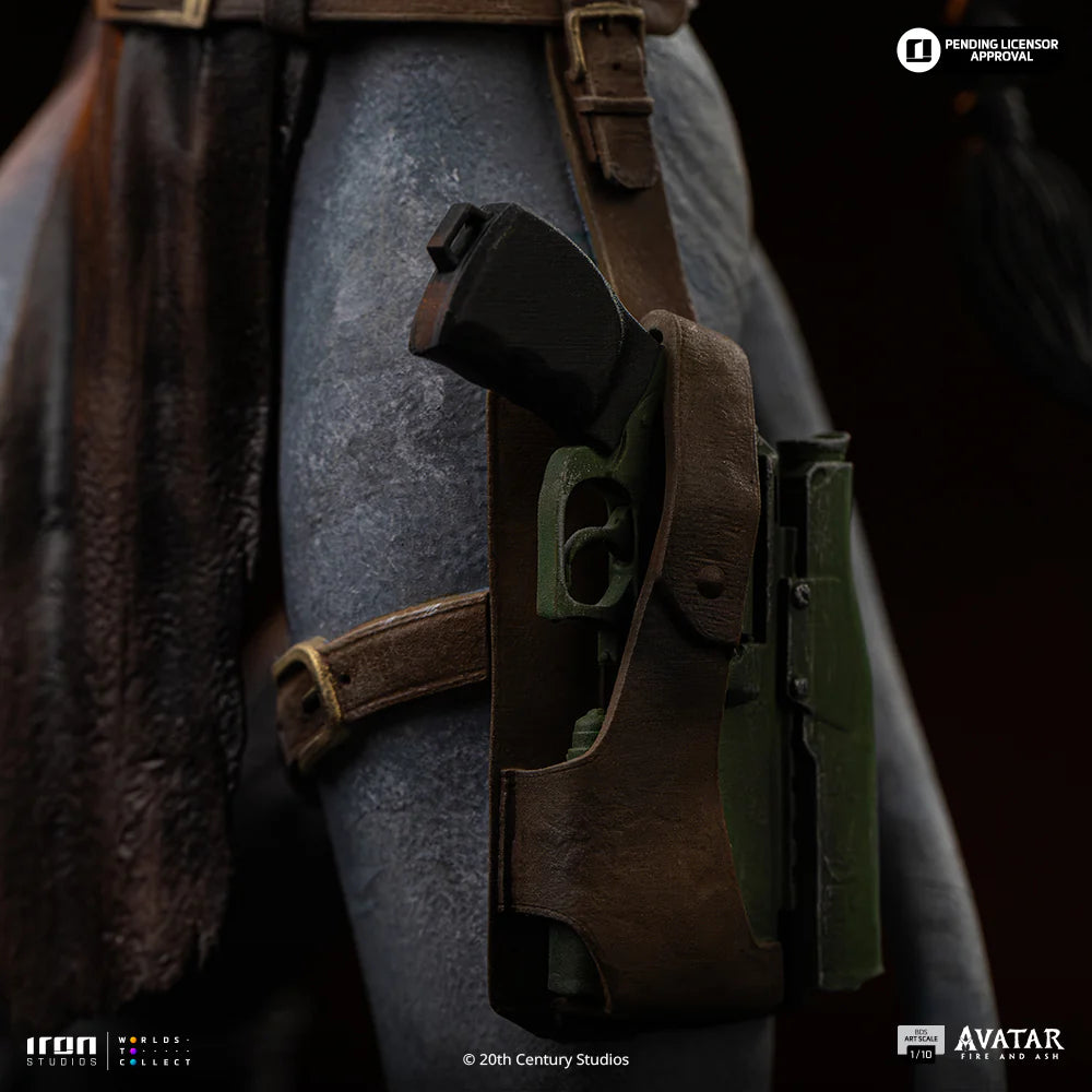 Preventa Estatua Miles Quartich - Avatar 3: Fire and Ash marca Iron Studios escala de arte 1/10