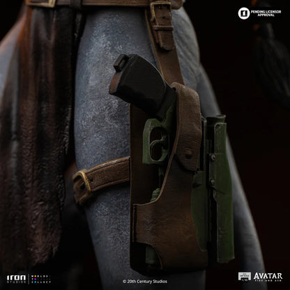 Preventa Estatua Miles Quartich - Avatar 3: Fire and Ash marca Iron Studios escala de arte 1/10