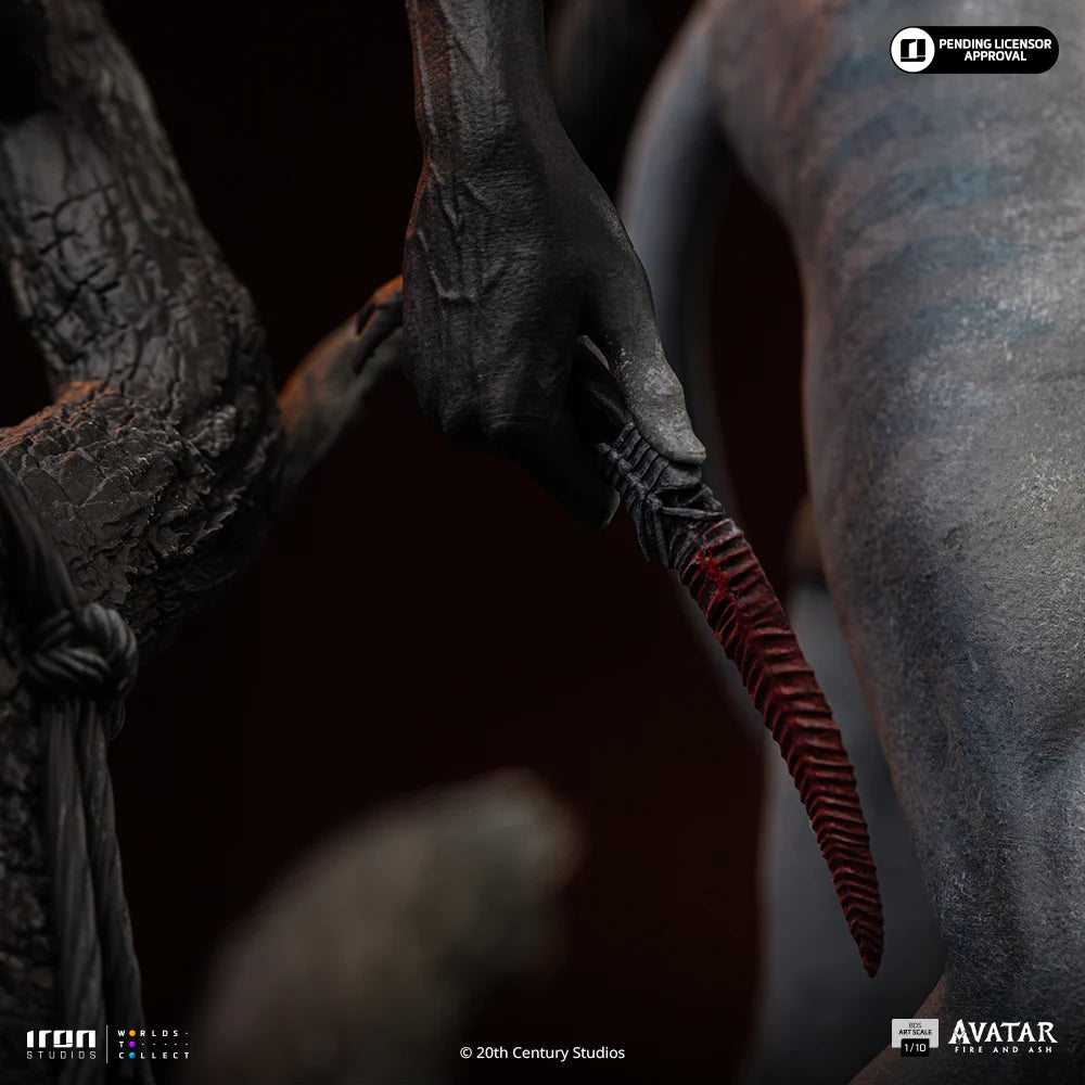 Preventa Estatua Miles Quartich - Avatar 3: Fire and Ash marca Iron Studios escala de arte 1/10