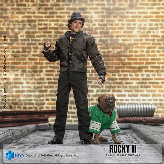 Preventa Figura Rocky Balboa - Rocky II - Exquisite Super Series marca HIYA ESR0185 escala 1/12