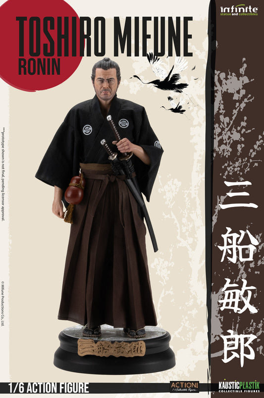 Preventa Figura Toshiro Mifune: A Legendary Tribute -RONIN marca Kaustic Plastik escala 1/6