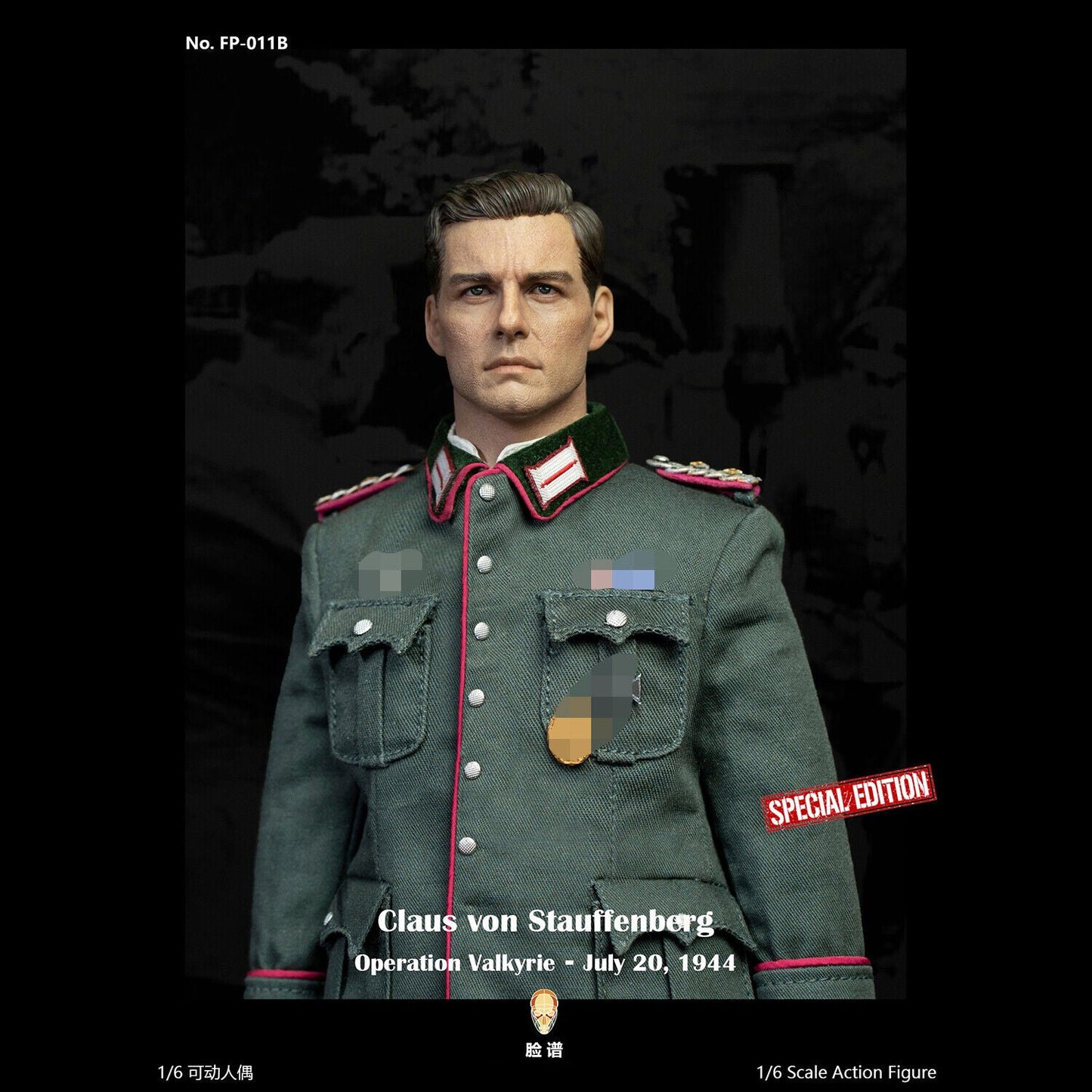 Pedido Figura Claus Von Stauffenberg - Operation Valkyrie (Special Edition) marca Facepool FP011B escala 1/6