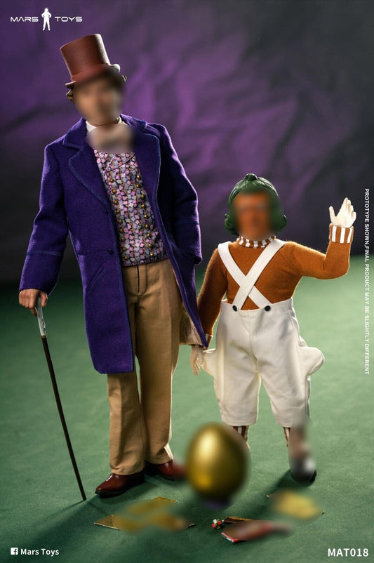 Preventa Figuras Chocolate Man & Dwarf (set doble) marca Mars Toys MAT018 escala 1/6