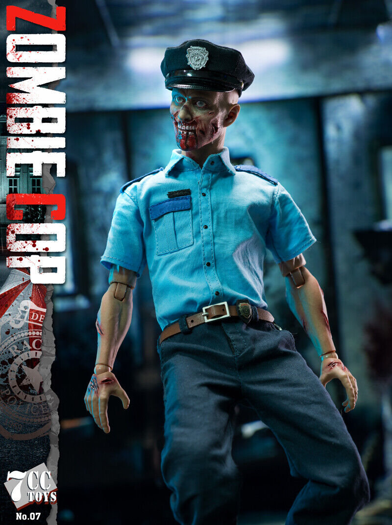 Pedido Figura Zombie Cop marca 7CC Toys NO:07 escala 1/6