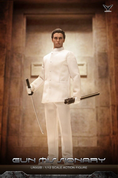 Pedido Figura Gun Missionary (White version) marca Brotoys LR002B escala 1/12