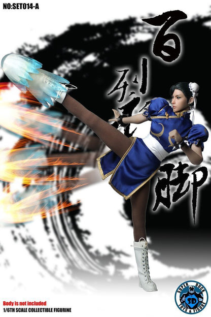 Pedido Set Kung Fu Girl (Player A) marca Superduck SET014A escala 1/6