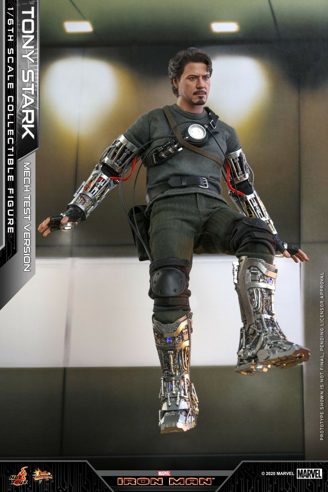 Pedido Figura Tony Stark (Mech Test version) (Standard version) marca Hot Toys MMS581 escala 1/6