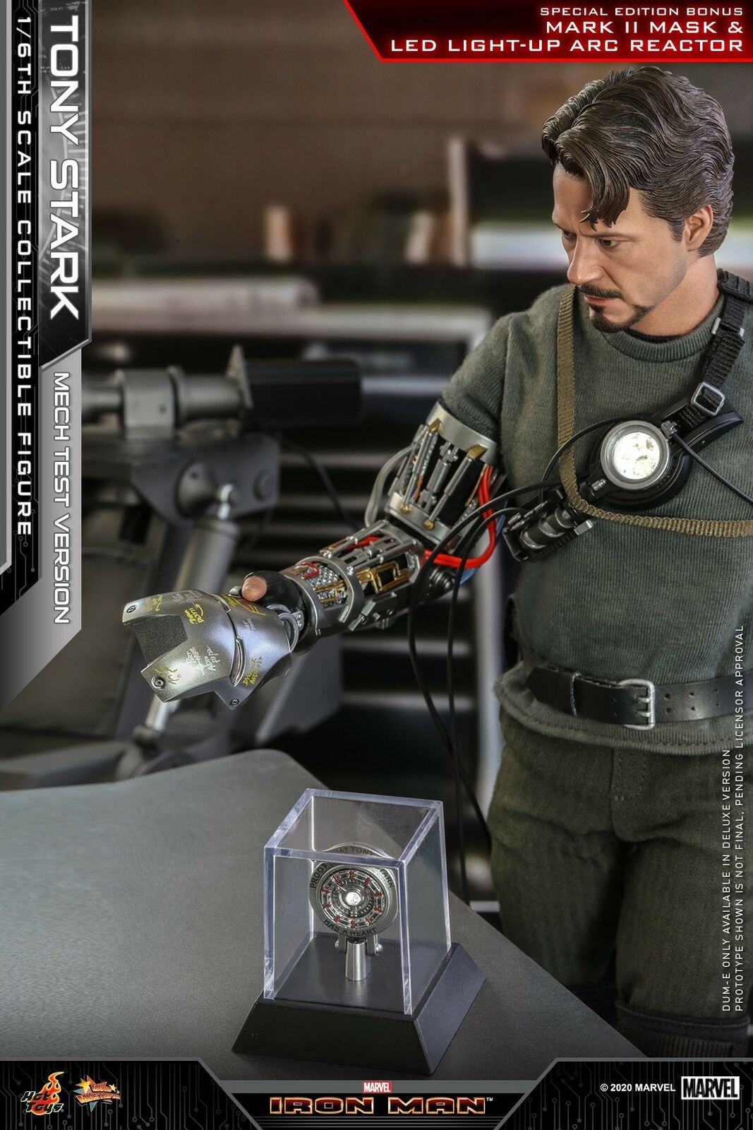Pedido Figura Tony Stark (Mech Test version) (Standard version) marca Hot Toys MMS581 escala 1/6