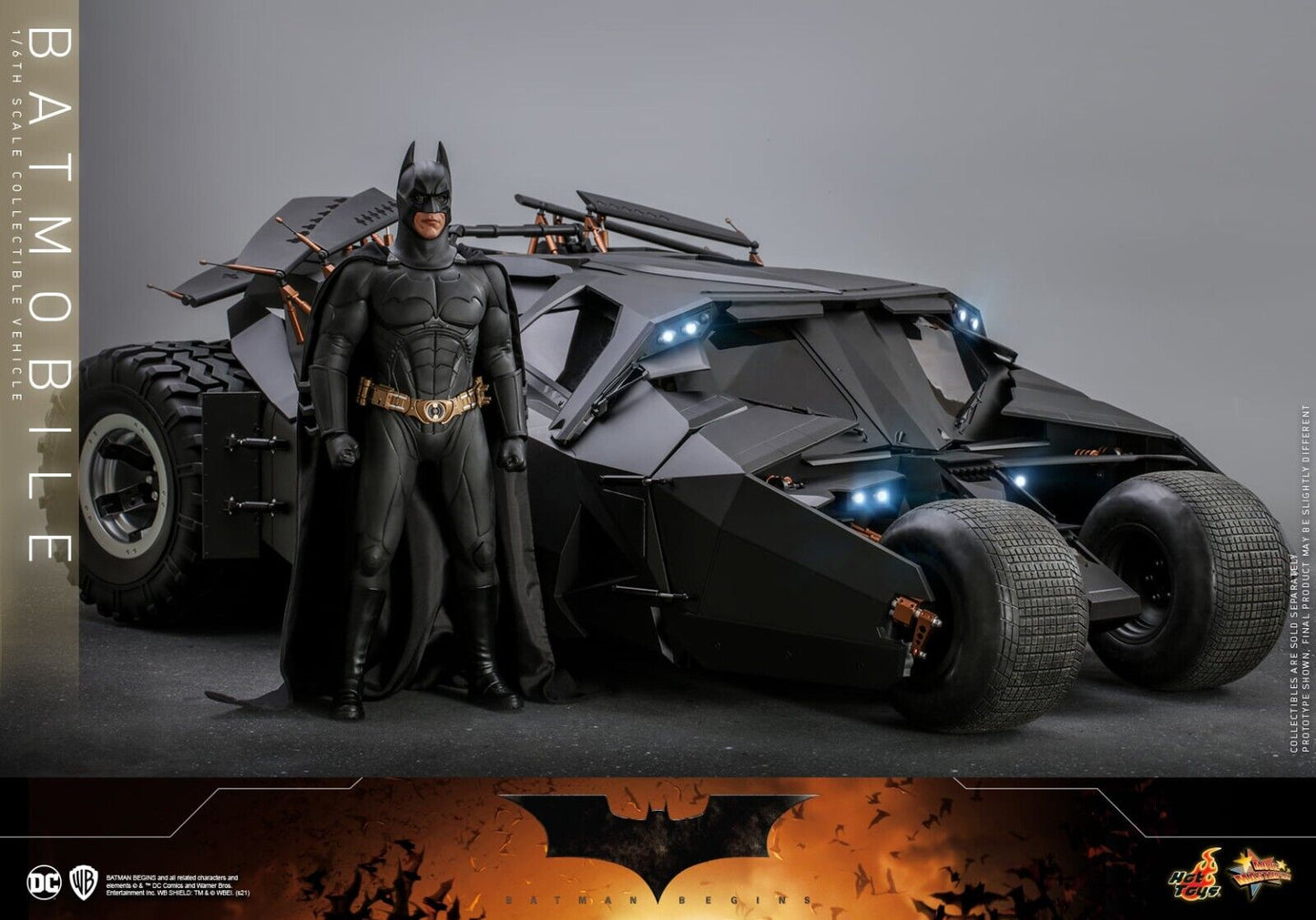 Pedido Vehículo Batmobile Tumbler - Dark Knight Trilogy marca Hot Toys MMS596 escala 1/6