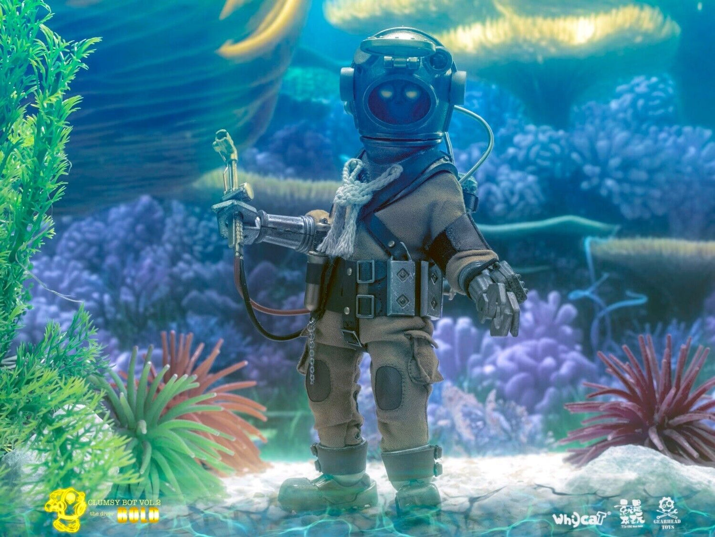 Pedido Figura Underwater Welder - The Diver Bold marca Gearhead Toys GHT003 escala pequeña 1/12