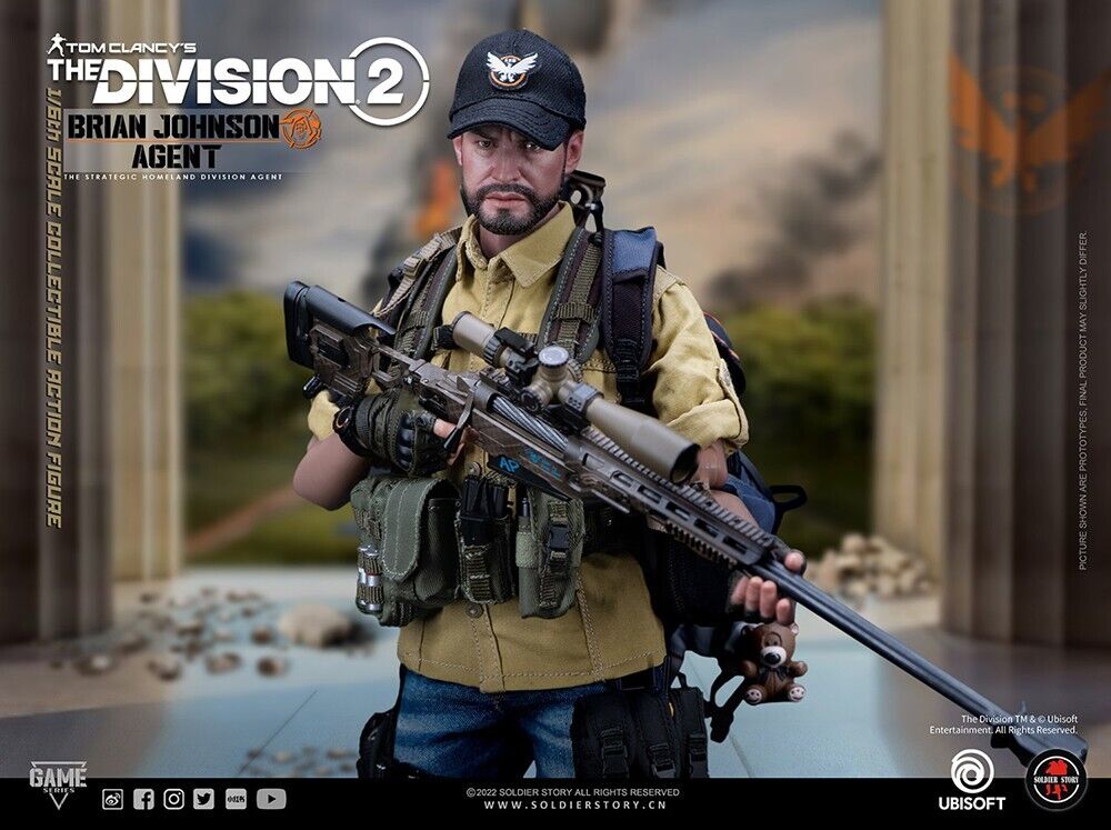 Pedido Figura Brian Johnson (Deluxe Version) - Ubisoft The Division 2 marca Soldier Story SSG-005 escala 1/6