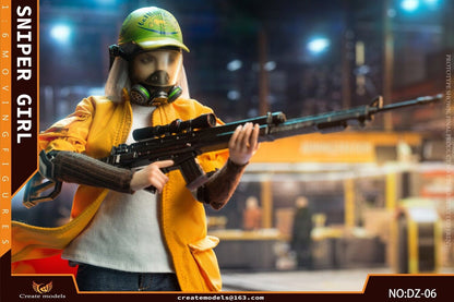 Pedido Figura Sniper Girl Lan marca Create models DZ-06 escala 1/6