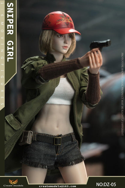 Pedido Figura Sniper Girl Songbird marca Create models DZ-05 escala 1/6
